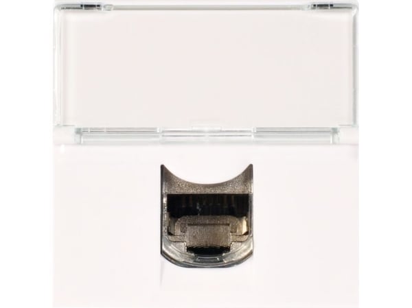 Legrand 076576, RJ-45, 2 moduuli(a), STP, 6a, Valkoinen, 493 g