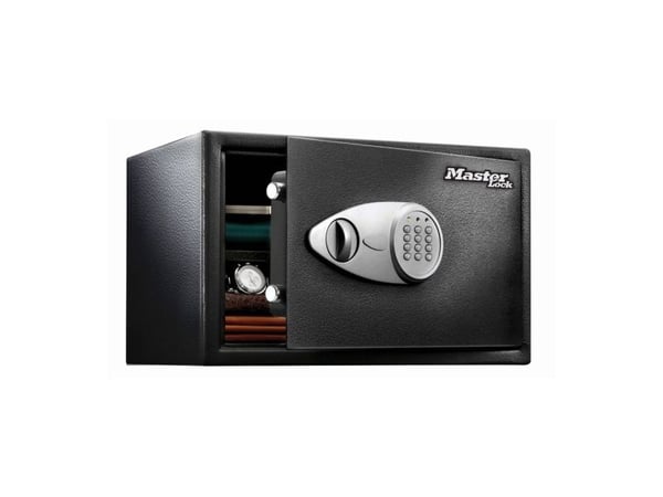 Master Lock Large No. X125ML - Pengeskab - solidt stål - grå, sortti