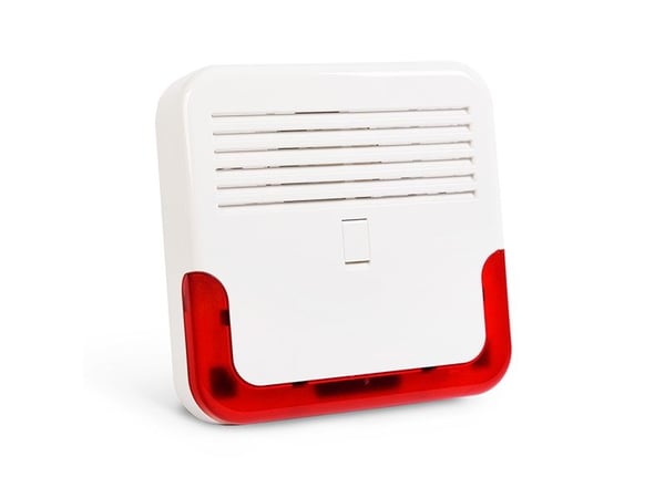SATEL SD-6000 R - Alarmlys / sirene - kablet - rød