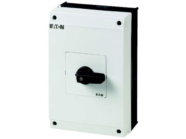 Eaton T5B-3-8212/I4, Vipukytkin, 3P, Musta, Valkoinen, IP65, 160 mm, 189 mm