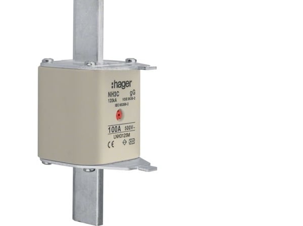 Hager Polo NH3C 125A 500V gG sulakelinkki (LNH3125M)