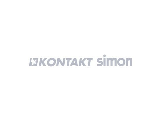 Kontakt-Simon SBM302/9, Hvit, Plast, 1 stykker
