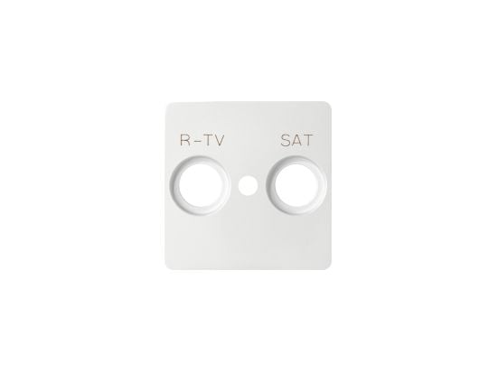 Simon 82 RTV+SAT pistorasian suojus valkoinen 82097-30 Kontakt Simon