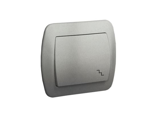 Kontakt-Simon AW6/26, Gjuten aluminium, Plast, IP20, 250 V, 10 A, 90 mm