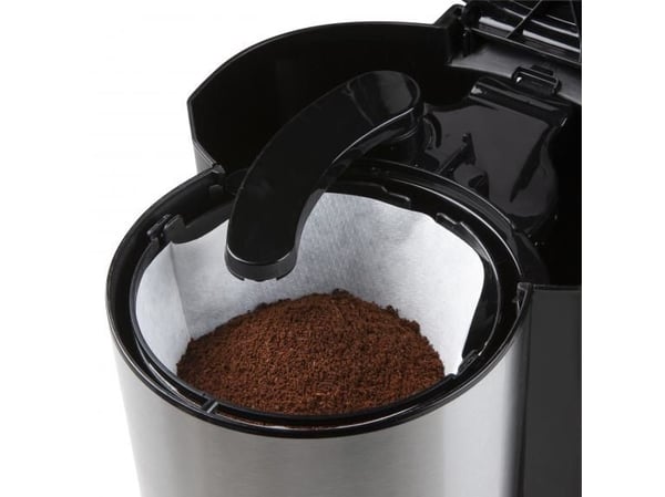 Domo DO708K, Kaffebrygger (drypp), 1,5 l, Malt kaffe, Sort, Rustfritt stål