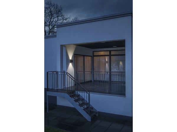 Konstsmide 423-759, 2 lamppu(a), IP44, Musta
