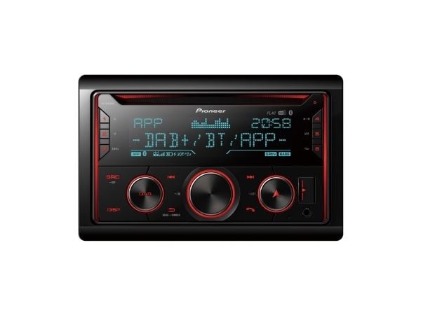 Pioneer FH-S820DAB - Vogn - CD-mottaker - i instrumentbordet - Double-DIN - 50 watt x 4
