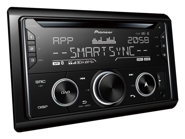Pioneer FH-S820DAB - Vogn - CD-mottaker - i instrumentbordet - Double-DIN - 50 watt x 4