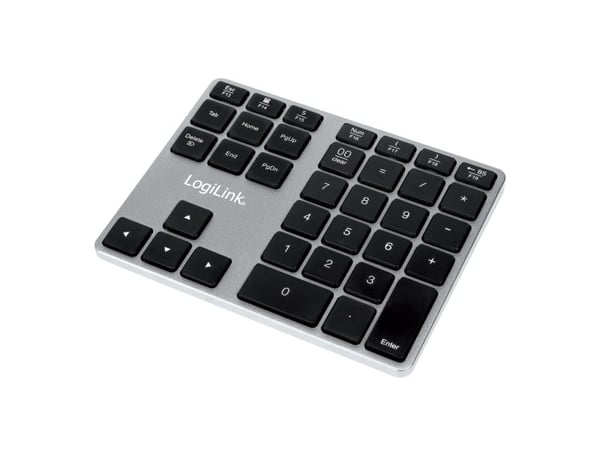 LogiLink ID0187, Bluetooth, 35, Universal, Aluminium, Sort
