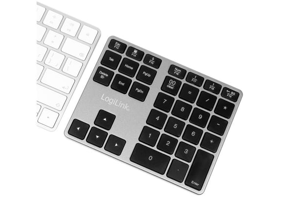 LogiLink ID0187, Bluetooth, 35, Universal, Aluminium, Sort