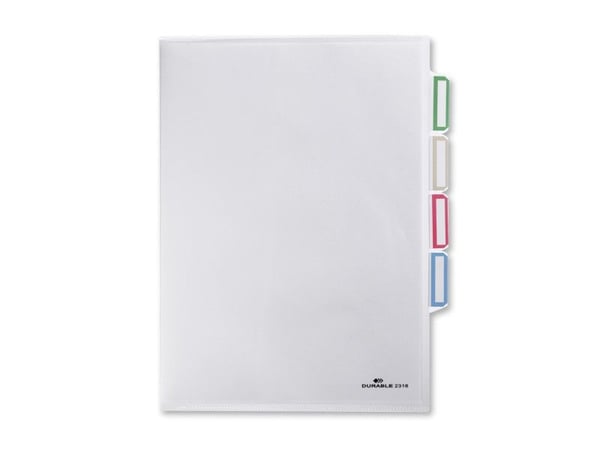 Durable 231619, Vanlig mapp, Transparent, 1 styck