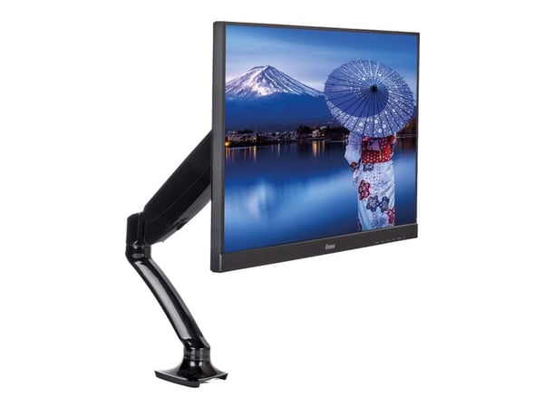 Iiyama DS3001C-B1 - Monteringssett - justerbar arm - for Skjerm - svart - skjermstørrelse: 10"-27" - skrivebordsmonterbar - for ProLite E2783QSU-B1...