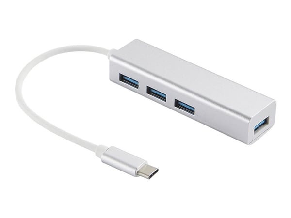 Sandberg Saver - Hubb - 4 x SuperSpeed USB 3.0 - skrivbordsmodell