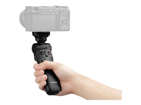 Sony GP-VPT2BT - Støttesystem - opptaksgrep / minifotostativ - for Sony ZV-1; Cinema Line ILME-FX3; VLOGCAM ZV-1G; a7 IV; a7C; a7s III; a9 II