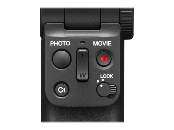 Sony GP-VPT2BT - Støttesystem - opptaksgrep / minifotostativ - for Sony ZV-1; Cinema Line ILME-FX3; VLOGCAM ZV-1G; a7 IV; a7C; a7s III; a9 II