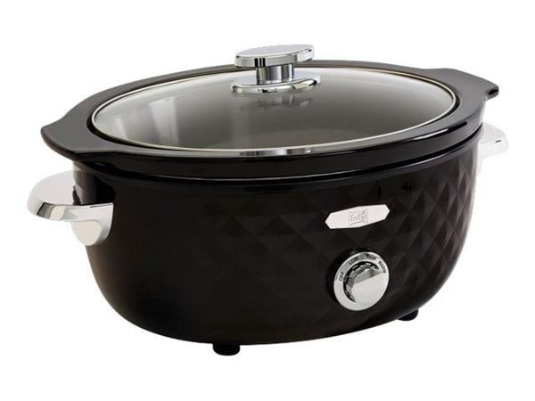 FRITEL Family SC 2290 - Langsom koker - 5.5 liter - 210 W - svart/krom