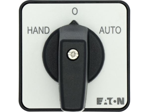 Eaton T0-1-15431/E, Vipukytkin, 1P, Musta, Harmaa, IP65, 48 mm, 81 mm