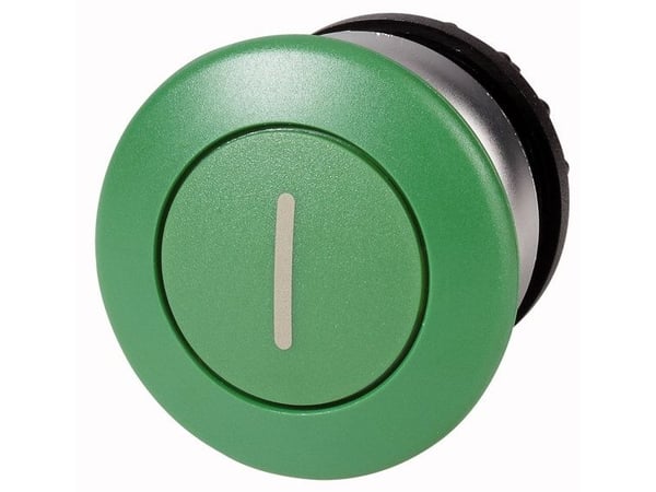 Eaton M22-DRP-G-X1, Painikekytkin, Vihreä, IP66, IP67, IP69, 36,5 mm, 36,5 mm, -25 - 70 °C