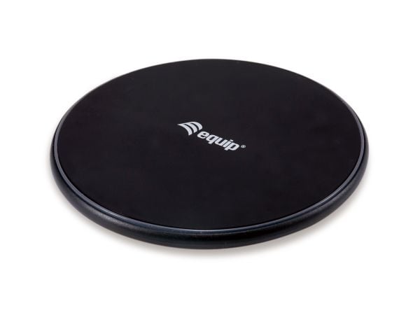 Equip 245501, Innendørs, USB, Trådløs lading, Sort