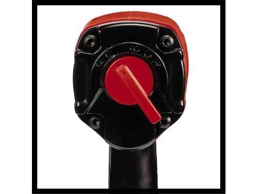Einhell TC-PW 340, Trykkluftskralle, Sort, Rød, 7500 RPM, 340 Nm, 142 l/min, 6,3 stang