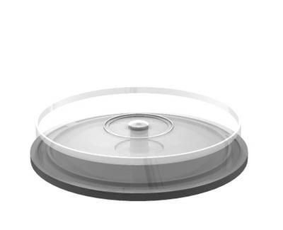 MediaRange - Medieoppbevaringseske - kapasitet: 10 CD/DVD - svart
