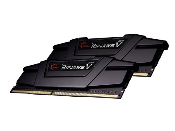 G.Skill Ripjaws V - DDR4 - sett - 256 GB: 8 x 32 GB - DIMM 288-pin - 3600 MHz / PC4-28800 - CL18 - 1.35 V - ikke-bufret - ikke-ECC - klassisk svart