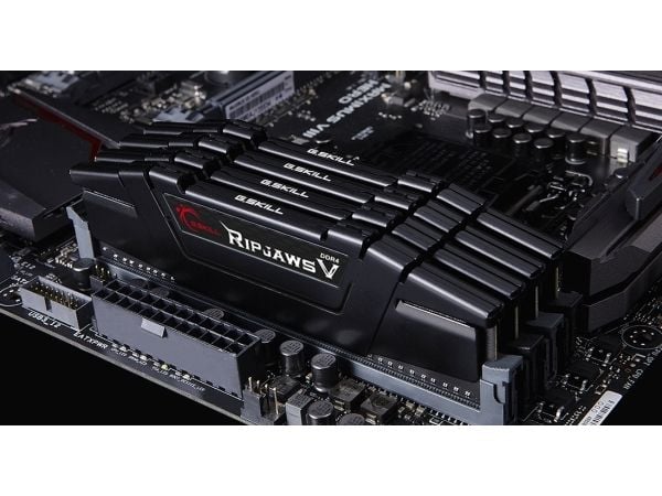 G.Skill Ripjaws V - DDR4 - sett - 256 GB: 8 x 32 GB - DIMM 288-pin - 3600 MHz / PC4-28800 - CL18 - 1.35 V - ikke-bufret - ikke-ECC - klassisk svart