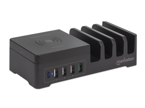 Manhattan 102230, Sort, CE FCC WEEE ETL, 100 - 240 V, 1 A, 169 mm, 83 mm