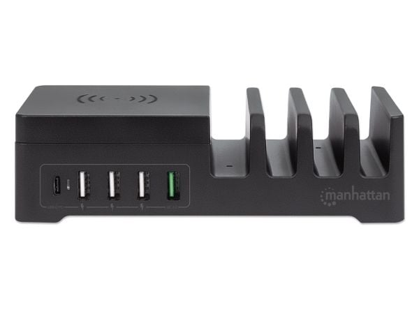 Manhattan 102230, Sort, CE FCC WEEE ETL, 100 - 240 V, 1 A, 169 mm, 83 mm