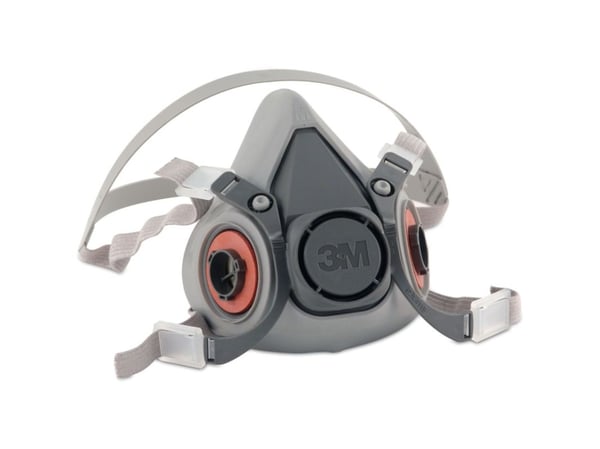 3M mask med dubbelt filter 6100, storlek S