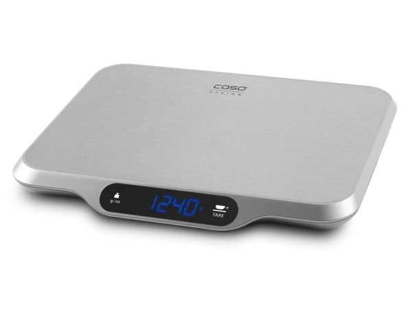 Caso 3292, Elektronisk kjøkkenvekt, 15 kg,Rustfritt stål, Rustfritt stål, Rustfritt stål