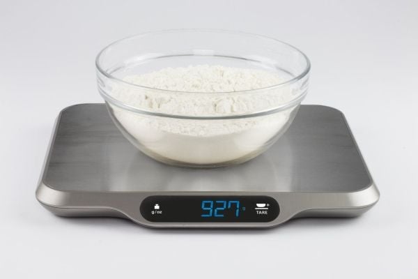 Caso 3292, Elektronisk kjøkkenvekt, 15 kg,Rustfritt stål, Rustfritt stål, Rustfritt stål