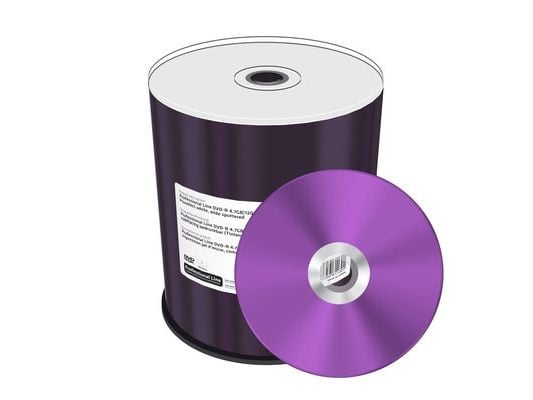 MediaRange Professional Line - 100 x DVD-R - 4.7 GB (120 min) 16x - hvit - blekkstråleskrivbar overflate - spindel
