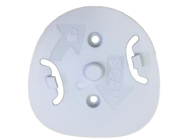 Zebra Locking Mount Bracket - Strekkodeskannermontering - hvit - for DS9300 Series DS9308