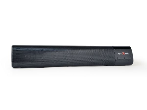 GMB Audio SPK-BT-BAR400-01 - Lydplanke - for bærbar bruk - trådløs - Bluetooth - 10 watt - svart