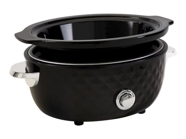 FRITEL Family SC 2290 - Langsom koker - 5.5 liter - 210 W - svart/krom