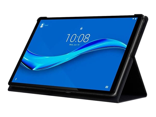 Lenovo Folio Case - Flipomslag til nettbrett - sort - 10" - for Tab M10 FHD Plus (2nd Gen) ZA5T, ZA5V; ThinkCentre M75t Gen 2 11W5