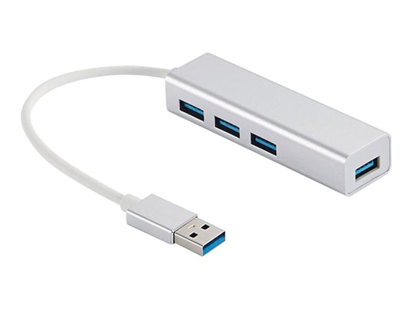 Sandberg Saver - Hubb - 4 x SuperSpeed USB 3.0 - skrivbordsmodell
