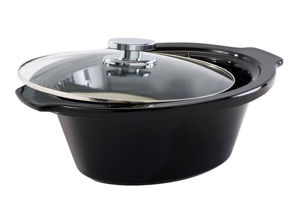 FRITEL Family SC 2290 - Langsom koker - 5.5 liter - 210 W - svart/krom