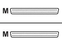 HPE - SCSI kabel - HD-68 (hann) til HD-68 (hann) - for ProLiant DL380, ML350
