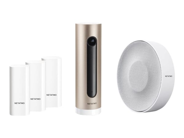 Netatmo NBU-ICSS-EU Welcome-pakke + brikker + sirene
