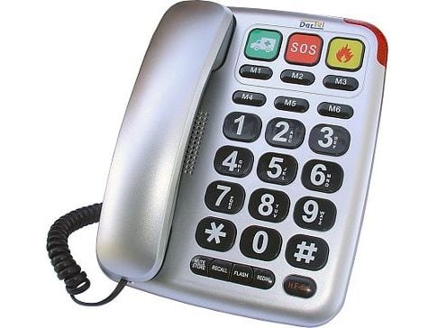 Trådløs/fasttelefon Dartel LJ-300 Svart