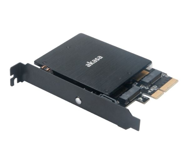 Akasa AK-PCCM2P-03 - Diskkontroller - M.2 - M.2 Card / SATA 6Gb/s - PCIe