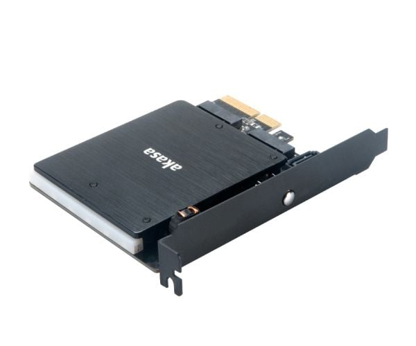 Akasa AK-PCCM2P-03 - Diskkontroller - M.2 - M.2 Card / SATA 6Gb/s - PCIe