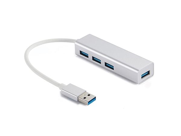 Sandberg Saver - Hub - 4 x SuperSpeed USB 3.0 - stasjonær