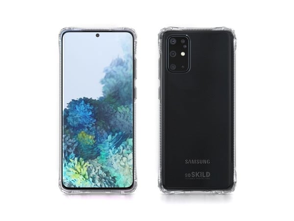 SoSkild Absorb 2.0 Impact - Baksidedeksel for mobiltelefon - gjennomsiktig - for Samsung Galaxy S20+, S20+ 5G