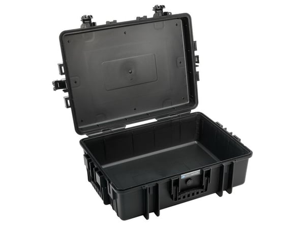 B&amp;W outdoor.case tyyppi 6500 - Kova kotelo - polypropeeni - musta