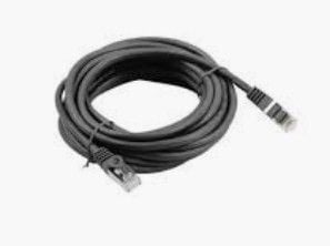 Lanberg - Koblingskabel - RJ-45 (hann) til RJ-45 (hann) - FTP - CAT 6 - formstøpt, uten hindringer, flertrådet - svart, RAL 9004