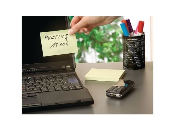 TESA 57656, Rectandel, Gul, 50 mm, 75 mm, 100 ark