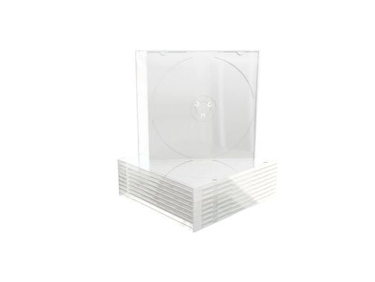 MediaRange BOX32-T, Smykkeskrin, 1 disker, Gjennomsiktig, Plast, 140 mm, 5,2 mm